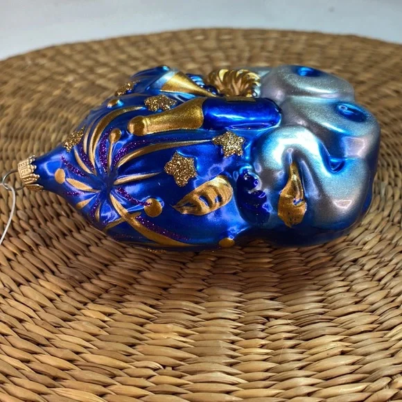 Dillard’s Christmas Ornament Krebs Glas Lauscha Germany Millennium Big Ben - Picture 7 of 9